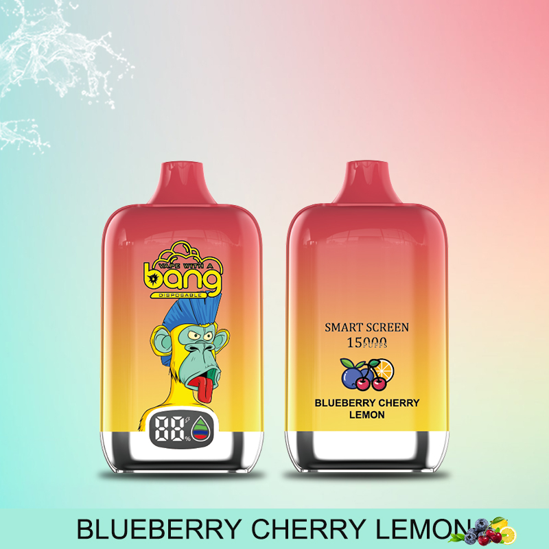 Factory Hot Sell Bang Disposable Vape Original Randm Tornado Digital Smart Screen 15000Puffs 25ml 