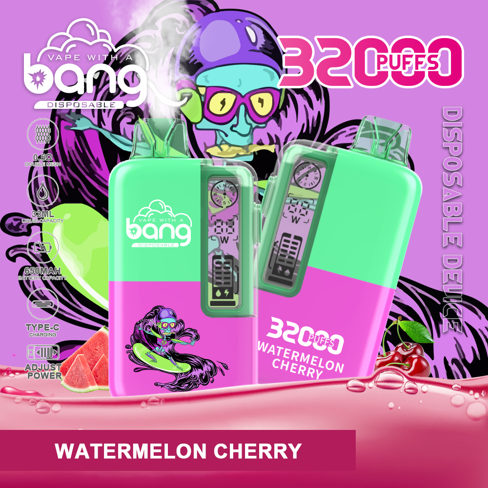 Wholesale Disposable Bang Vape 32000 Smart Screen Display 32K Disposable Vape Adjustable Power
