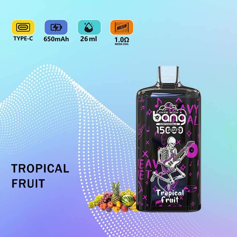 Factory new hot bang 15000puffs disposable electronic cigarette