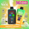 High Quality Vape Bang Ice 36K 36000 Puff E-Cigarette Vape Smart Full Screen Vaper Fingerprint Pressure Regulation