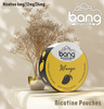 Factory sales Bang VAPING MUSTER POUCHES Nicotine 6mg/12mg/18mg 