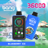 Electronic Vaper Bang 36000 36K Rechargeable Vape LED Display Mesh Coils Dtl Disposable Electric Cigarette